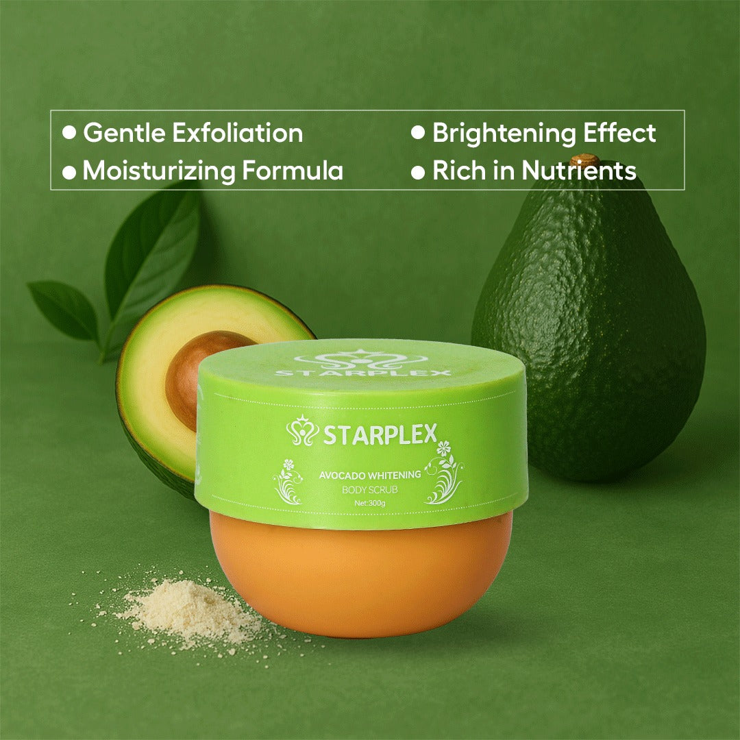 Starplex Avocado Whitening Body Scrub