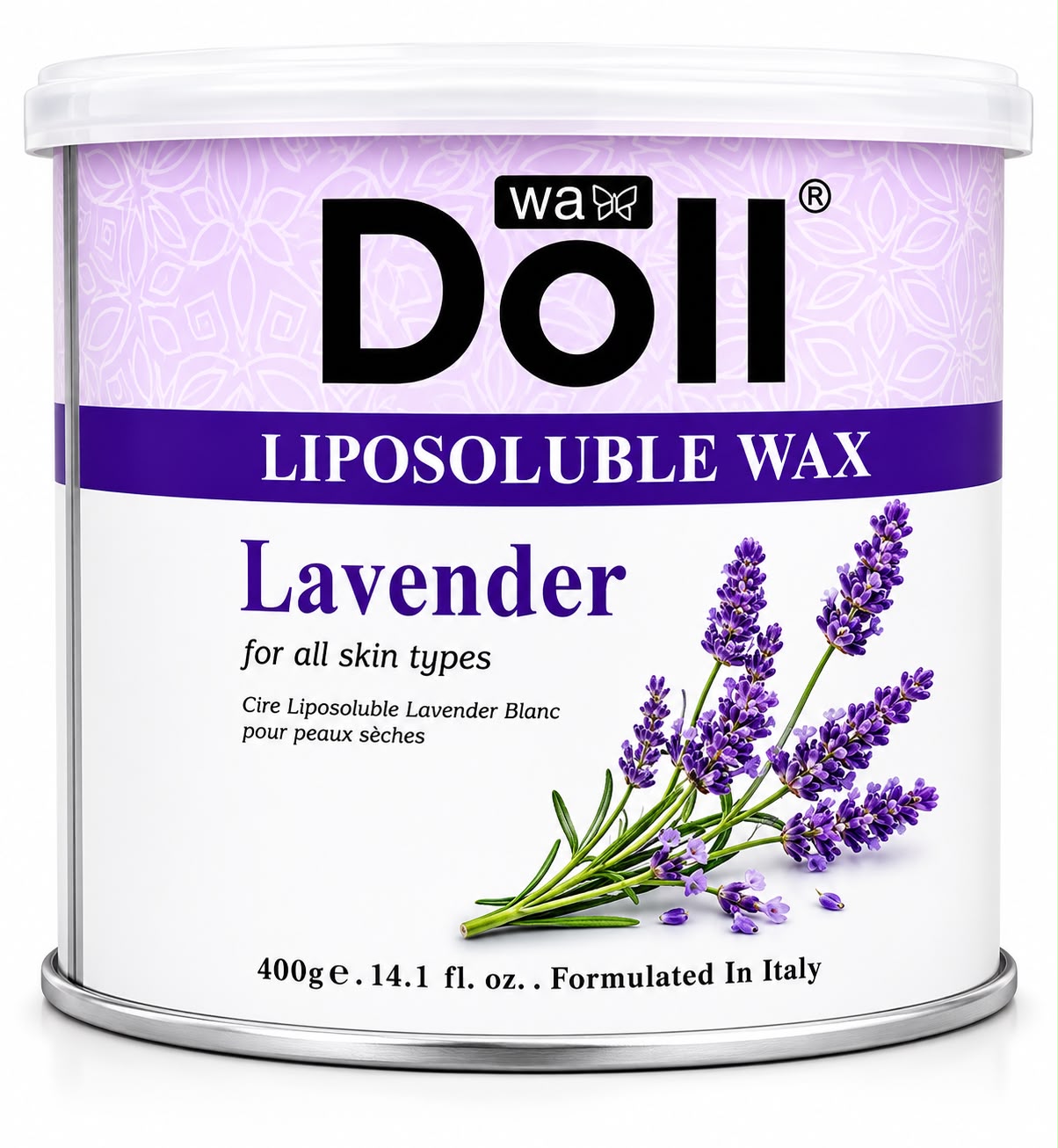 Doll Liposoluble Wax Lavender – 400g