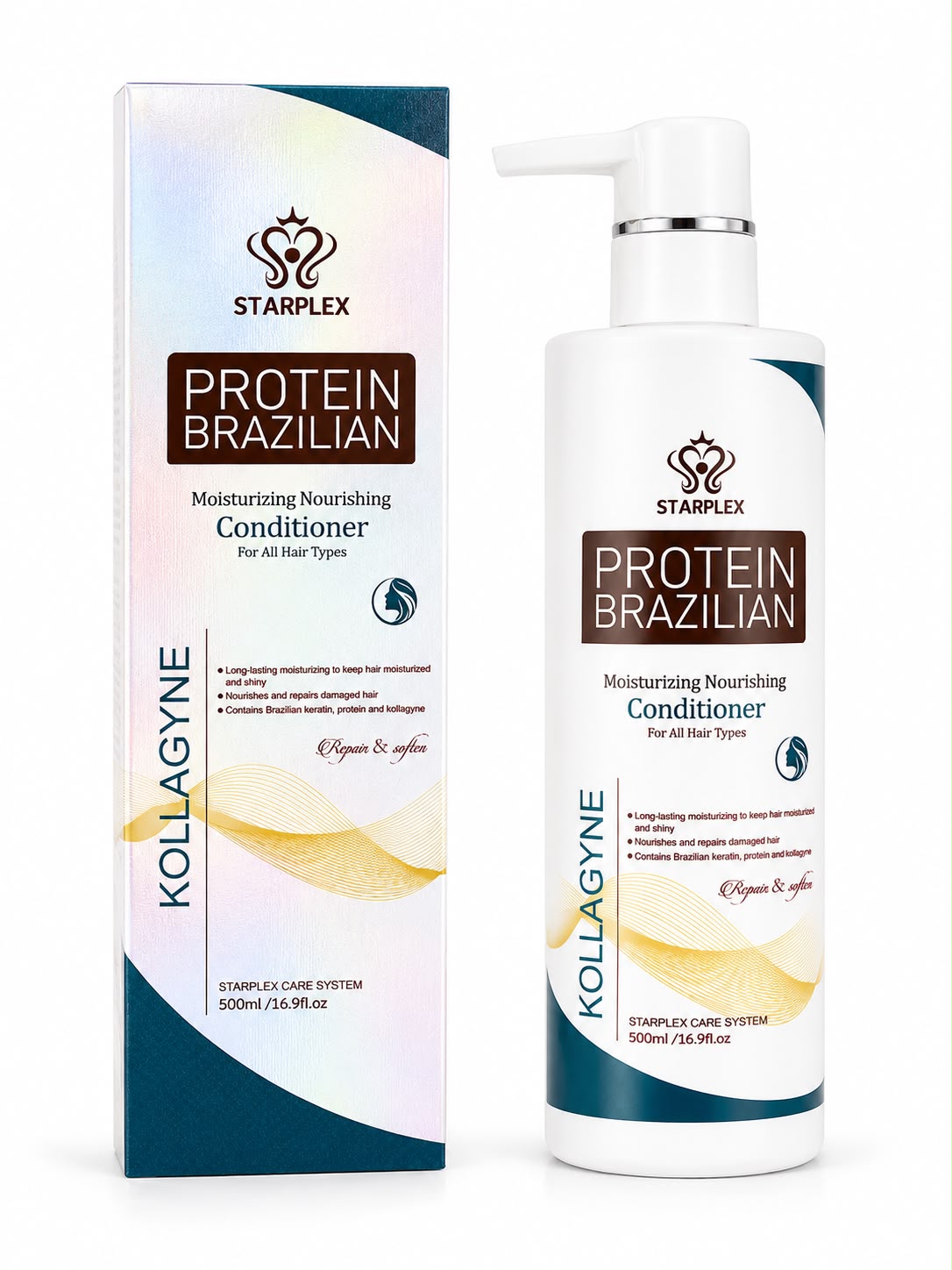Starplex Protein Brazilian Moisturizing Nourishing Conditioner – 500ml