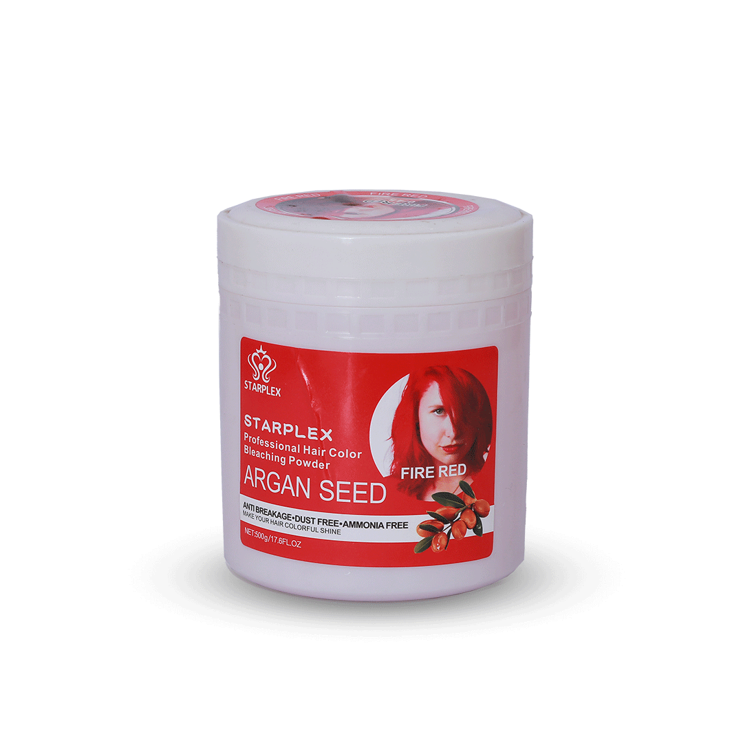 Starplex Professional Hair Color Bleaching Powder Fire Red