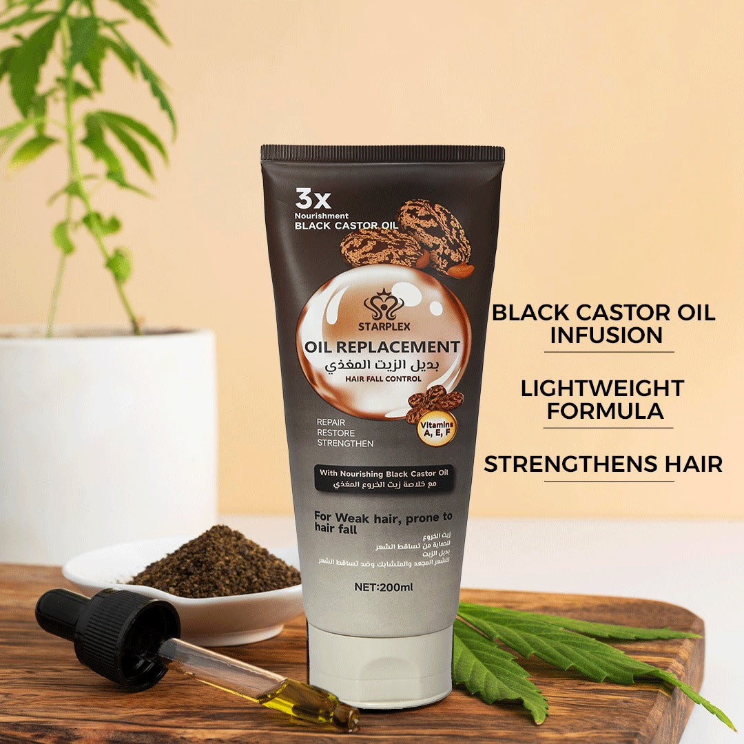 Starplex Oil Replacement With Nourishing Black Castor Oil