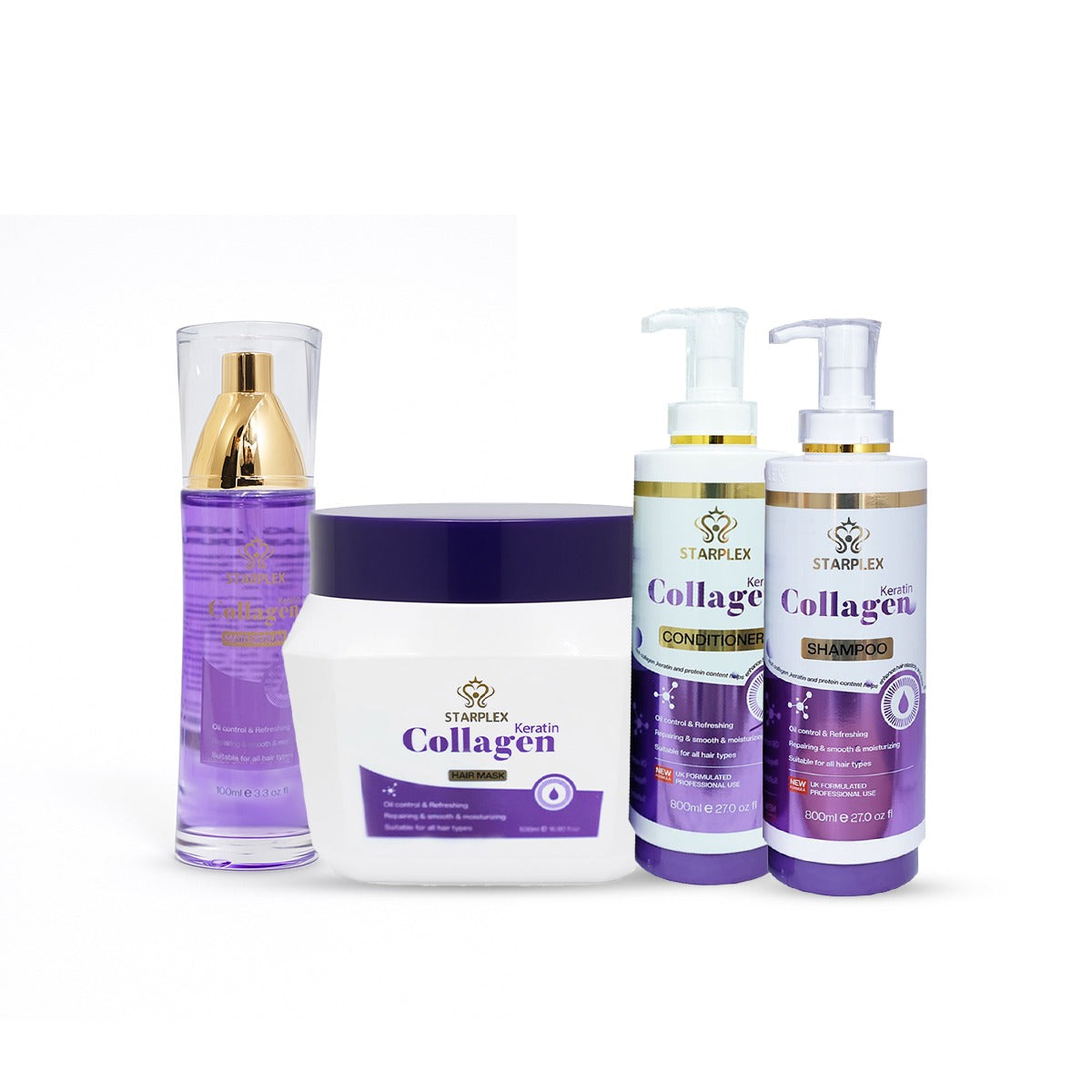 Starplex Complete Collagen Hair Care System