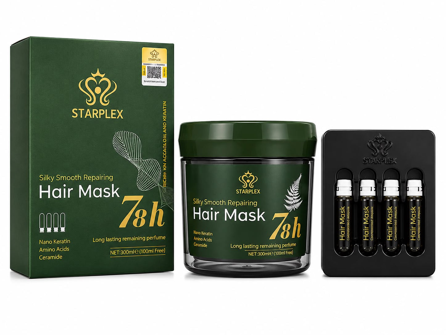 STARPLEX Silky Smooth Repairing Hair Mask 78H