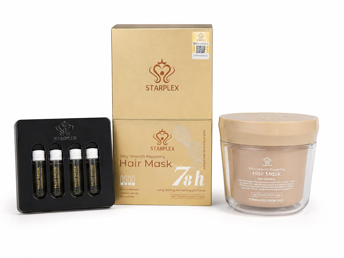 STARPLEX Silky Smooth Repairing Hair Mask 78H